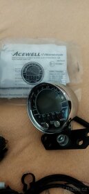 Prodám chromovaný budík Acewell 2853AP - 4