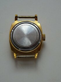 Prodám dámské zlacené hodinky Slava - 4