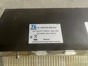 Průmyslové osvětlení IP54 40W 4000K - 4