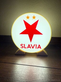 SK Slavia Praha lampička - 4