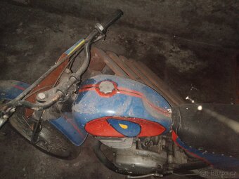 Čz 487/1985 hobbymotosross vlastní výroba - 4