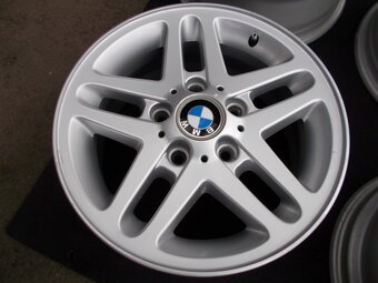 4x alu kola originál BMW 6,5x15 ET42 5x120x72,5 - 4
