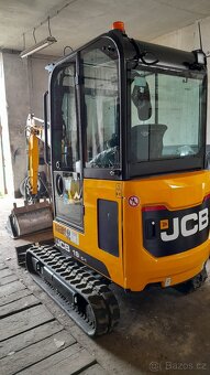 Minibagr JCB 19C-1 1943kg r.v.2023, 138 mth, po servisu. - 4