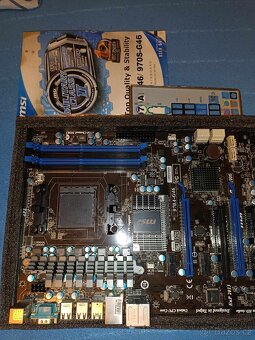 MSI 970A-G46 pár měsiců používaná základní deska socket AM3+ - 4