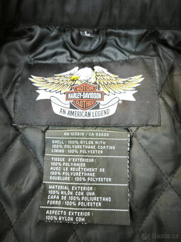 Bunda motorka motocykl Harley Davidson velikost L - 4