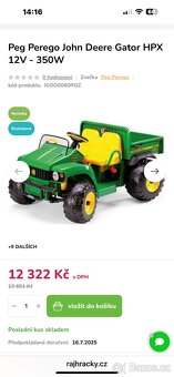 Dětský Jeep Peg Perego - 4