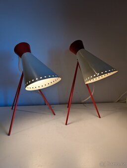 lampa Napako 1618 designová lampička J. Hurka 2 ks - 4