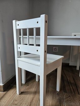 Set stolku a židliček - bílý - 4