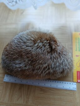 čepice, kůže, kožešina, liška, kulich, beranice - 4