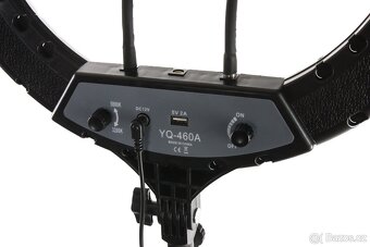 LED stmívatelné kruhové světlo 46cm + stativ - 4
