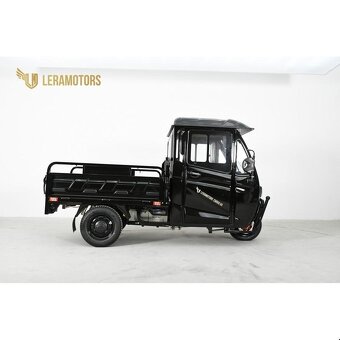 Pracovní tříkolka Leramotors G5, tuk tuk, černá - 4
