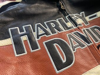 Nová kožená bunda Harley Davidson s visačkami - 4
