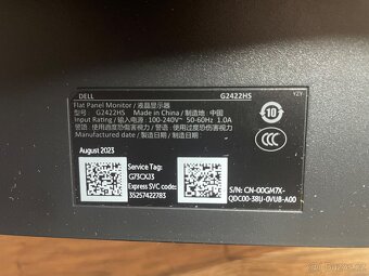 Dell G2422HS - herní 24” monitor - 4