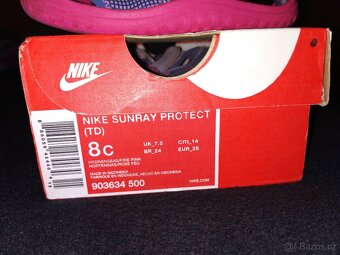 Sandále Nike sunray, vel. 25, délka stélky 15 cm - 4