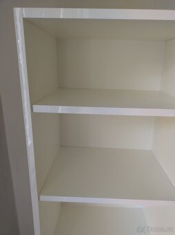 Skříně bílé lesk česká výroba 2 kusy - 4