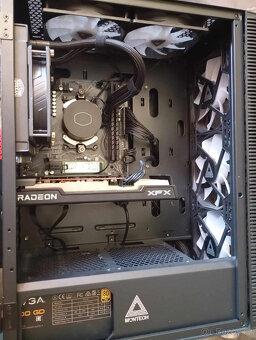 Výkonný Herní PC/Amd Ryzen 5 5500/RX 6600/16GB RAM/1TB SSD - 4