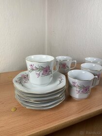 sada šálků s podšálky 6 ks čínský porcelán - 4