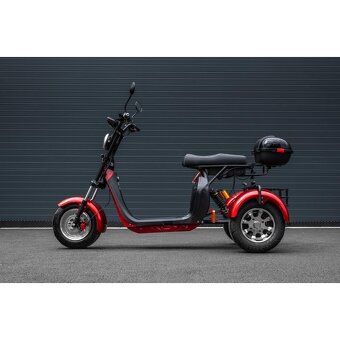 Elektrická tříkolka Leramotors C5, červená - 4