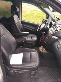 Mercedes Viano 3.0cdi, V6, 2009, 266.tis/ km, extralong - 4