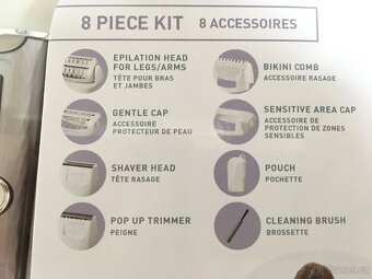 NOVÝ epilátor - sada Panasonic ES-EL7A PC 2599,- - 4