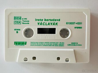 Iveta Bartošová Václavák 1992 MC kazeta - 4