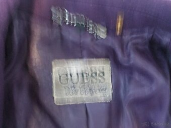 Guess tmave fialovy kabat vel  M/L - 4