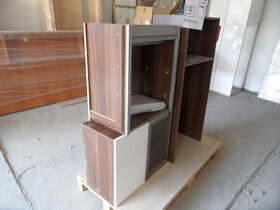 Skříňky kancelářské NEPOUŽITÉ - policová + klopna - 4