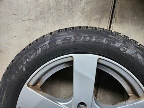 prodám 4 ks alu.kola + zimní pneu - 4