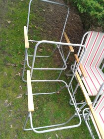 Retro kempink zahradní židle - 4