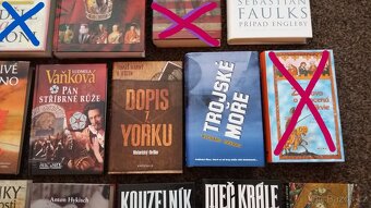 Různé knihy-historické, drama, thrillery, romány, bestselery - 4