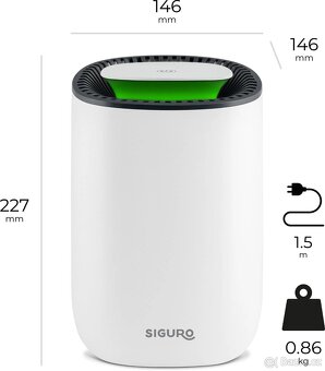 Odvlhčovač vzduchu - Siguro DH-B200W Platypus - 4