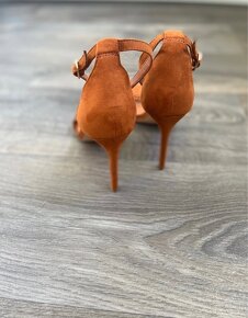 Hnědé sandálky Mango vel.40 - 4
