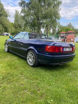 Není to projekt ale Audi 80 cabrio 2.6 6v manuál - 4