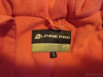 Dívčí zimní bunda Alpine pro 140/146 - 4