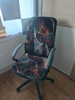 Židle k pocitaci na kolečkách,pohodlná,nastavitelna - 4
