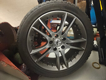 Alu kola AEZ Intenso 7.5Jx17 + zimní pneu Goodyear 225/45/17 - 4