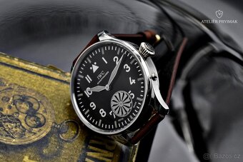 Letecké starožitné hodinky IWC Schaffhausen 1911 - 4