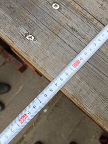 Dřevěná zahradní lavice a Dřevěný stůl - 4