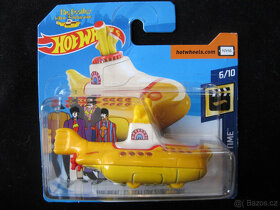 Hot Wheels The Beatles Yellow Submarine Žlutá ponorka - 4