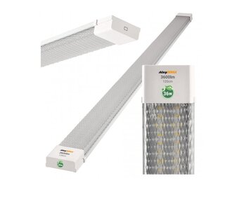Úsporné LED osvětlení 120cm Studená Bílá - 4