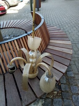 Starožitné skleněné lustry - 4