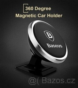 Magnetický držák telefonu BASEUS, + 1ks - Zdarma - 4