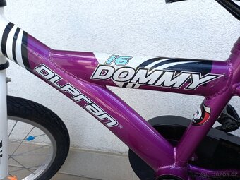 Dětské kolo OLPRAN DOMMY 16"-4-6let - 4