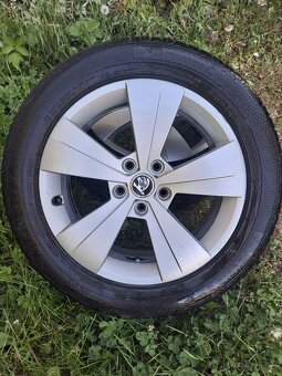 Alu kola 5x112 originál Škoda Superb III 215/55 R17 - 4