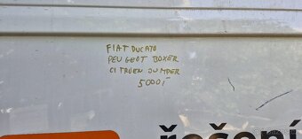 Bocni dvere posuvne jumper boxer ducato soupacky - 4