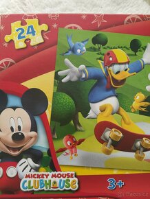 3x puzzle - Nemo, Krteček, Mickey - 4