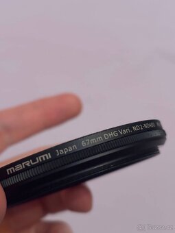 Variabilní ND filtr Marumi VARI ND2–ND400, 67 mm - 4