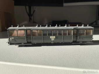 Špičková rarita GI Modellbau 99 3461 v H0f 6,7mm + 11 vagónů - 4