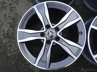 Alu disky originál Mercedes 17", 5x112, ET 48,5 , šíře 7J - 4