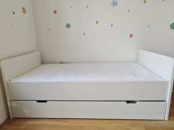 Postýlka & postel 2v1, 70 x 140 cm (včetně zásuvky a matrace - 4